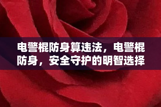 电警棍防身算违法，电警棍防身，安全守护的明智选择