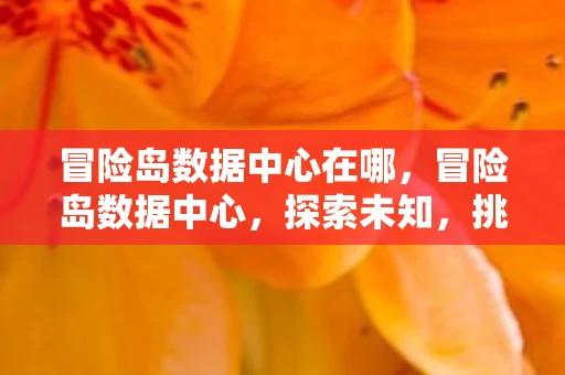 冒险岛数据中心在哪，冒险岛数据中心，探索未知，挑战极限
