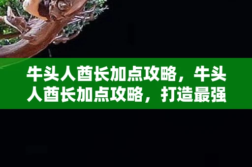 牛头人酋长加点攻略，牛头人酋长加点攻略，打造最强战士