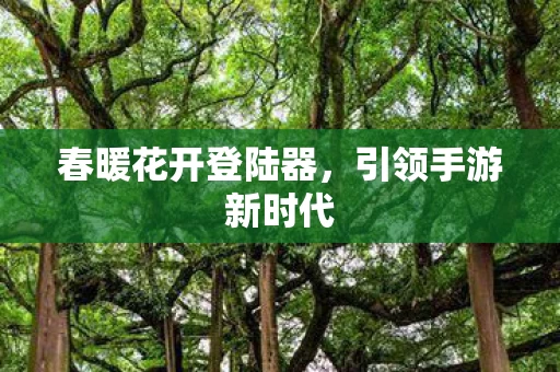 春暖花开登陆器图片