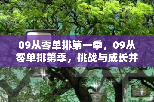 09从零单排第一季，09从零单排第季，挑战与成长并行的旅程