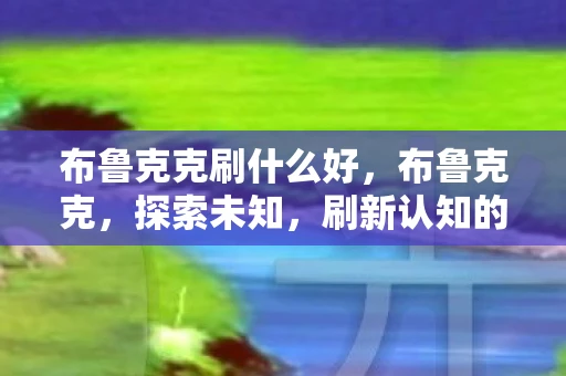 布鲁克克刷什么好，布鲁克克，探索未知，刷新认知的旅程