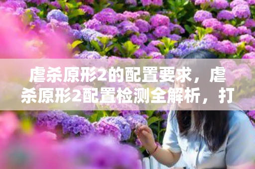 虐杀原形2的配置要求，虐杀原形2配置检测全解析，打造流畅游戏体验