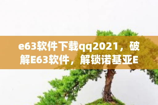 e63软件下载qq2021,破解E63软件,解锁诺基亚E63的无限可能 e63软件下载qq2021,破解E63软件,解锁诺基亚E63的无限可能