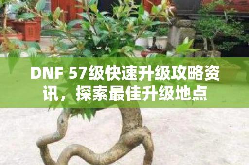 DNF 57级快速升级攻略资讯图片