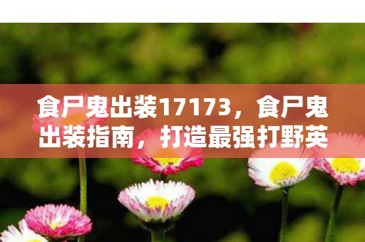 食尸鬼出装17173，食尸鬼出装指南，打造最强打野英雄