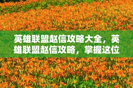 英雄联盟赵信攻略大全，英雄联盟赵信攻略，掌握这位战士的精髓