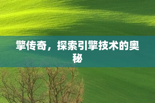 擎传奇，探索引擎技术的奥秘