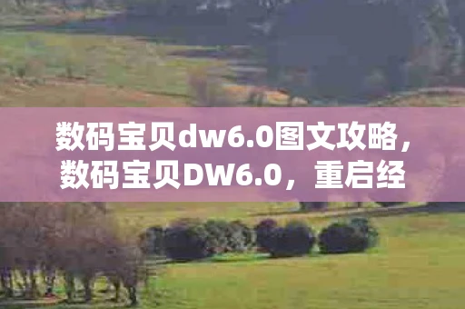 数码宝贝dw6.0图文攻略，数码宝贝DW6.0，重启经典，探索无限可能