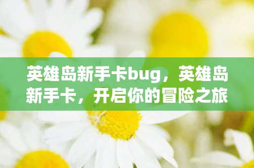 英雄岛新手卡bug，英雄岛新手卡，开启你的冒险之旅