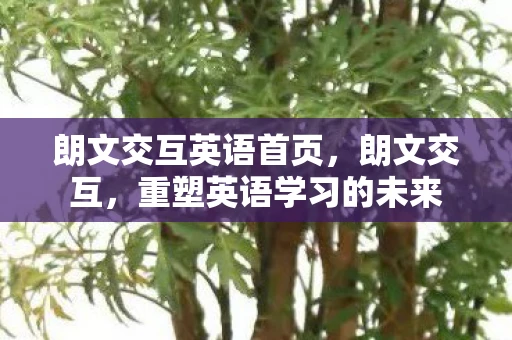 朗文交互英语首页，朗文交互，重塑英语学习的未来