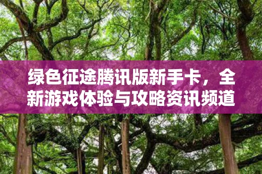 全新游戏体验与攻略资讯频道图片