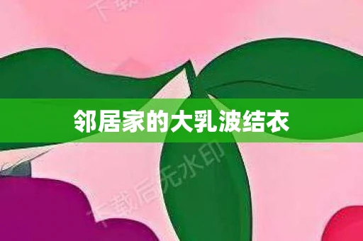 邻居家的大乳波结衣