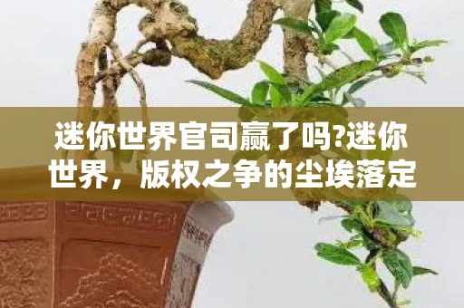迷你世界官司赢了吗?迷你世界，版权之争的尘埃落定