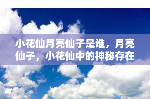 小花仙月亮仙子是谁，月亮仙子，小花仙中的神秘存在