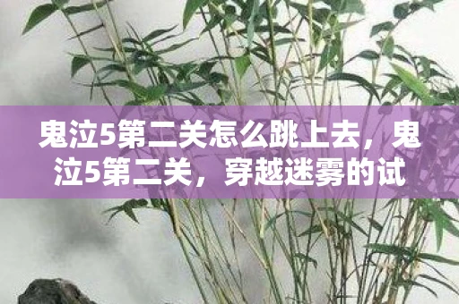 鬼泣5第二关怎么跳上去,鬼泣5第二关,穿越迷雾的试炼 鬼泣5第二关怎么跳上去,鬼泣5第二关,穿越迷雾的试炼