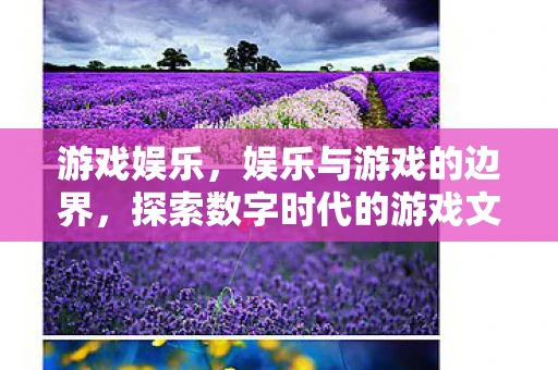 游戏娱乐，娱乐与游戏的边界，探索数字时代的游戏文化
