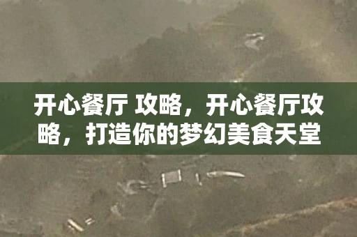 开心餐厅 攻略，开心餐厅攻略，打造你的梦幻美食天堂