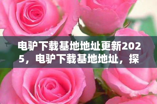 电驴下载基地地址更新2025,电驴下载基地地址,探寻昔日资源分享天堂的变迁 电驴下载基地地址更新2025,电驴下载基地地址,探寻昔日资源分享天堂的变迁