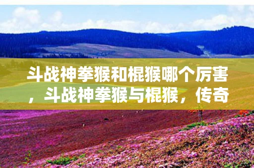 斗战神拳猴和棍猴哪个厉害，斗战神拳猴与棍猴，传奇的武术大师