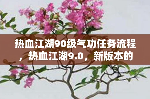 热血江湖90级气功任务流程，热血江湖9.0，新版本的江湖，新挑战的开始