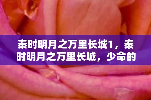 秦时明月之万里长城1，秦时明月之万里长城，少命的传奇故事