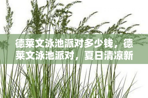 德莱文泳池派对多少钱，德莱文泳池派对，夏日清凉新体验