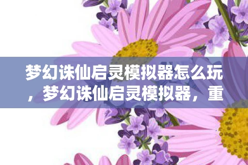 梦幻诛仙启灵模拟器怎么玩，梦幻诛仙启灵模拟器，重塑经典，再续前缘