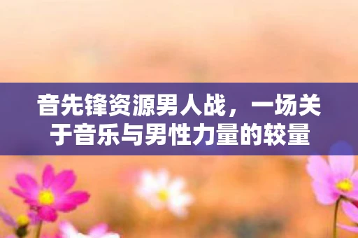 音先锋资源男人战,一场关于音乐与男性力量的较量 音先锋资源男人战,一场关于音乐与男性力量的较量
