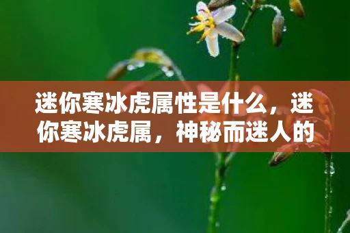 迷你寒冰虎属性是什么,迷你寒冰虎属,神秘而迷人的小型猫科动物 迷你寒冰虎属性是什么,迷你寒冰虎属,神秘而迷人的小型猫科动物