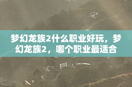 梦幻龙族2什么职业好玩，梦幻龙族2，哪个职业最适合你？