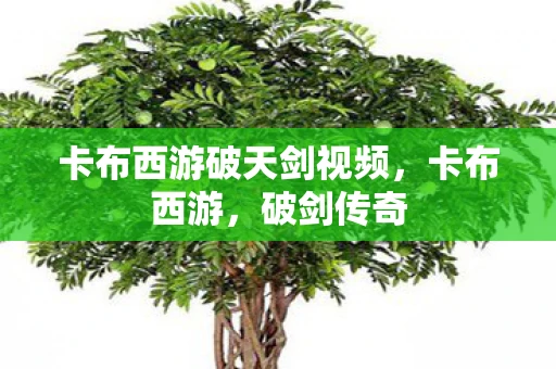 卡布西游破天剑视频,卡布西游,破剑传奇 卡布西游破天剑视频,卡布西游,破剑传奇