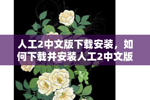 人工2中文版下载安装，如何下载并安装人工2中文版
