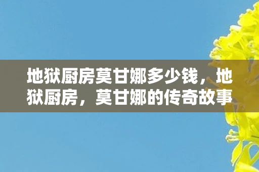 地狱厨房莫甘娜多少钱,地狱厨房,莫甘娜的传奇故事 地狱厨房莫甘娜多少钱,地狱厨房,莫甘娜的传奇故事