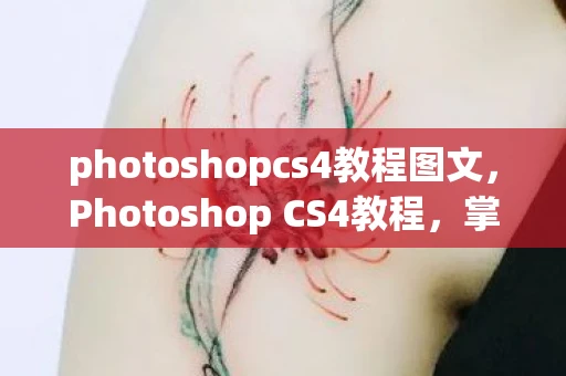 photoshopcs4教程图文，Photoshop CS4教程，掌握经典版图像处理工具