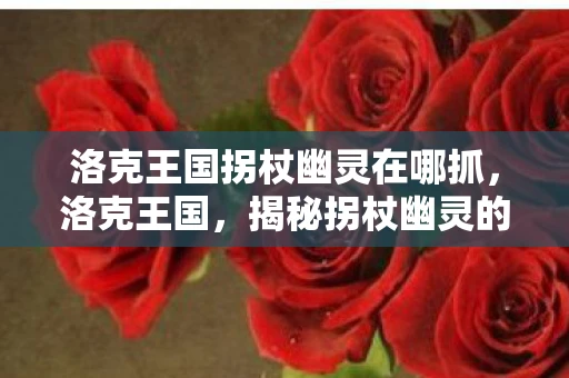 洛克王国拐杖幽灵在哪抓，洛克王国，揭秘拐杖幽灵的神秘传说