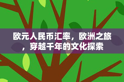 欧元人民币汇率，欧洲之旅，穿越千年的文化探索
