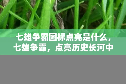 七雄争霸图标点亮是什么,七雄争霸,点亮历史长河中的璀璨图标 七雄争霸图标点亮是什么,七雄争霸,点亮历史长河中的璀璨图标