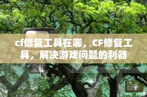 cf修复工具在哪,CF修复工具,解决游戏问题的利器 cf修复工具在哪,CF修复工具,解决游戏问题的利器
