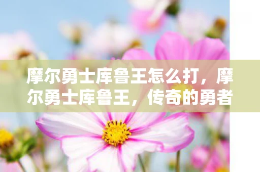 摩尔勇士库鲁王怎么打，摩尔勇士库鲁王，传奇的勇者