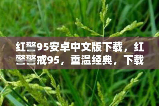 红警95安卓中文版下载，红警警戒95，重温经典，下载攻略全解析