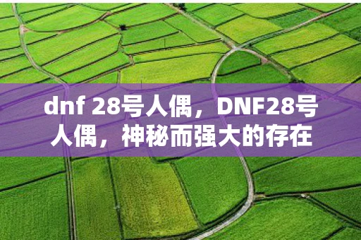 dnf 28号人偶，DNF28号人偶，神秘而强大的存在