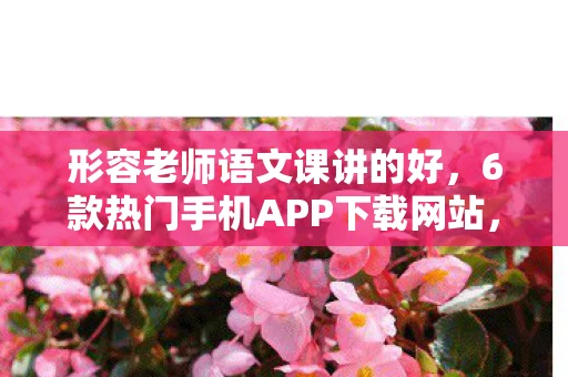 形容老师语文课讲的好,6款热门手机APP下载网站,让你轻松获取所需应用 形容老师语文课讲的好,6款热门手机APP下载网站,让你轻松获取所需应用