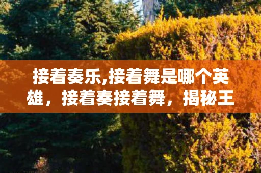 接着奏乐,接着舞是哪个英雄，接着奏接着舞，揭秘王者荣耀中的隐藏英雄
