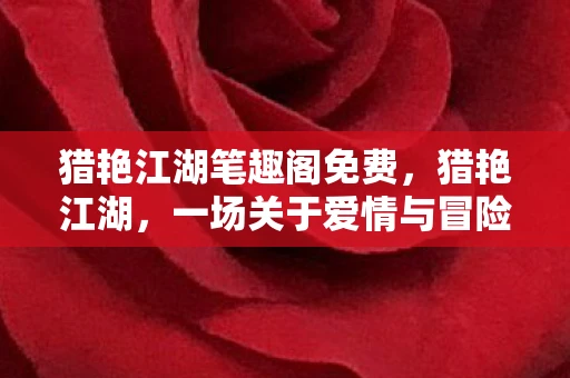 猎艳江湖笔趣阁免费，猎艳江湖，一场关于爱情与冒险的传奇之旅