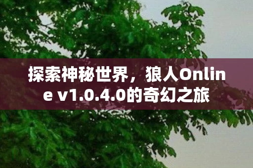 狼人Online v1图片
