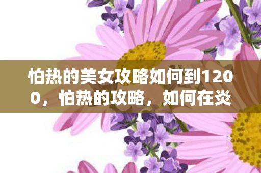怕热的美女攻略如何到1200，怕热的攻略，如何在炎炎夏日保持舒适与清凉