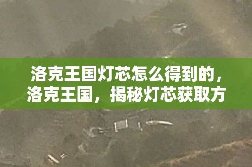 洛克王国灯芯怎么得到的,洛克王国,揭秘灯芯获取方法 洛克王国灯芯怎么得到的,洛克王国,揭秘灯芯获取方法