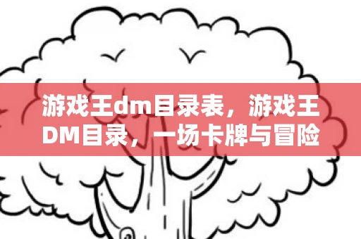 游戏王dm目录表，游戏王DM目录，一场卡牌与冒险的盛宴