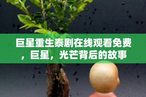 巨星重生泰剧在线观看免费，巨星，光芒背后的故事
